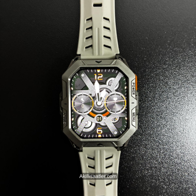 Harvox X1 Pro 100 Gün Şarjı Süresi İle Erkek Outdoor Akıllı Saat