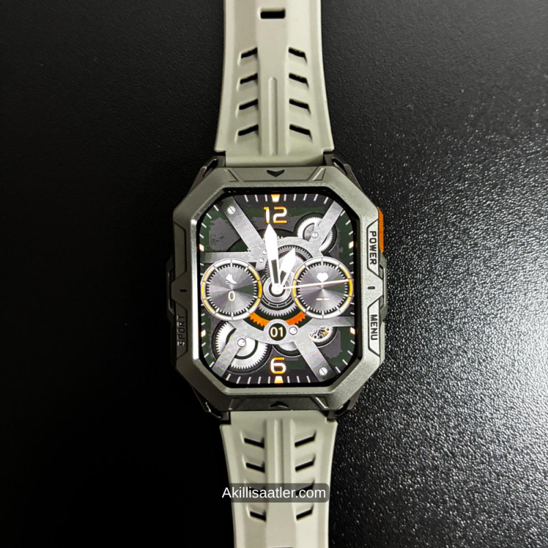 Harvox X1 Pro 100 Gün Şarjı Süresi İle Erkek Outdoor Akıllı Saat