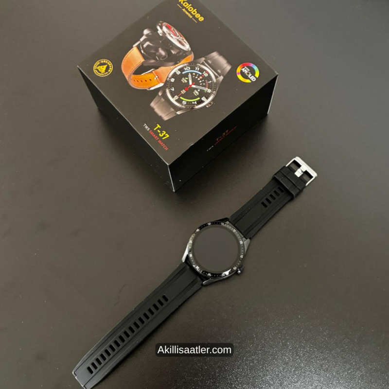Kalobee T-37 TWS Bluetooth Kulaklıklı Akıllı Unisex Akıllı Saat