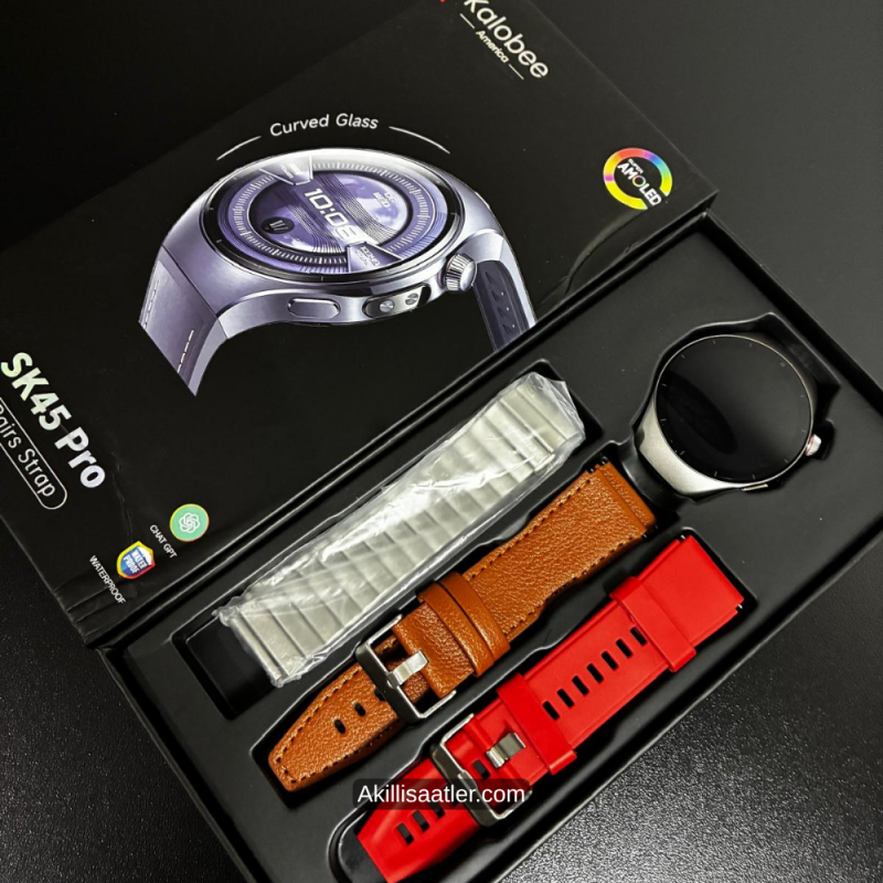 Kalobee SK45 Pro Amoled Fenerli Erkek Akıllı Saat