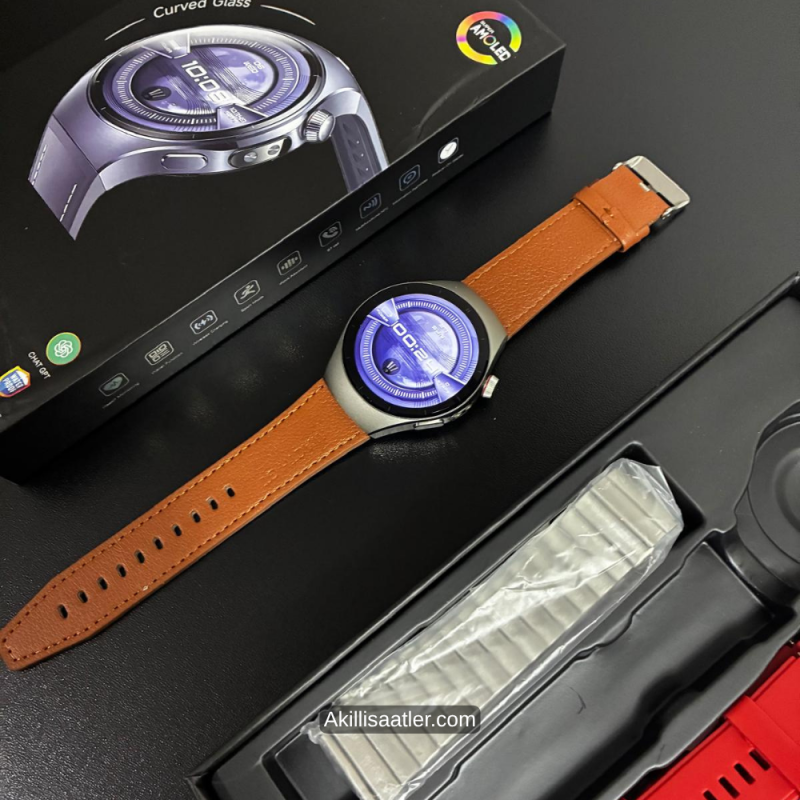 Kalobee SK45 Pro Amoled Fenerli Erkek Akıllı Saat