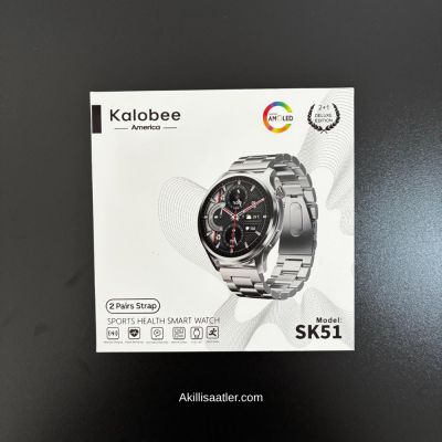 Kalobee SK51 Yeni Amoled Ekran Erkek Akıllı Saat