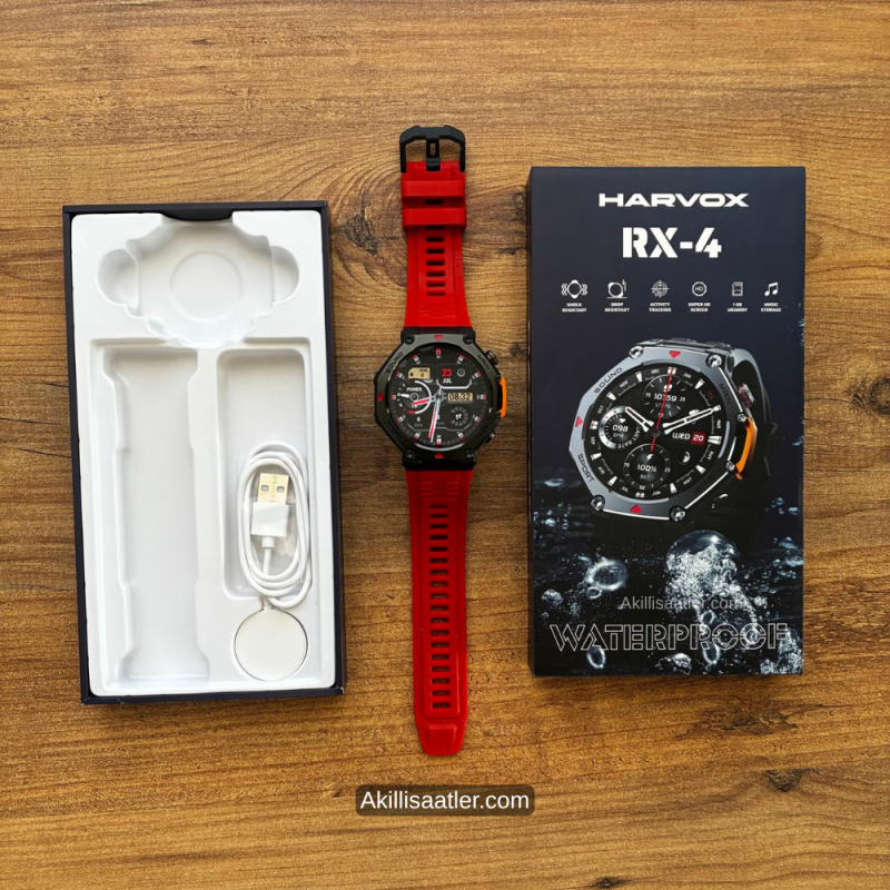 Harvox RX-4 Waterproof (Su Geçirmez) Akıllı Saat