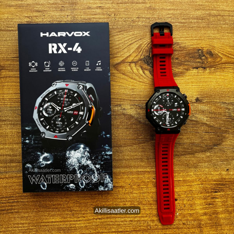Harvox RX-4 Waterproof (Su Geçirmez) Akıllı Saat