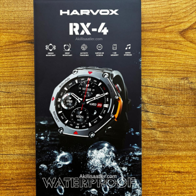 Harvox RX-4 Waterproof (Su Geçirmez) Akıllı Saat