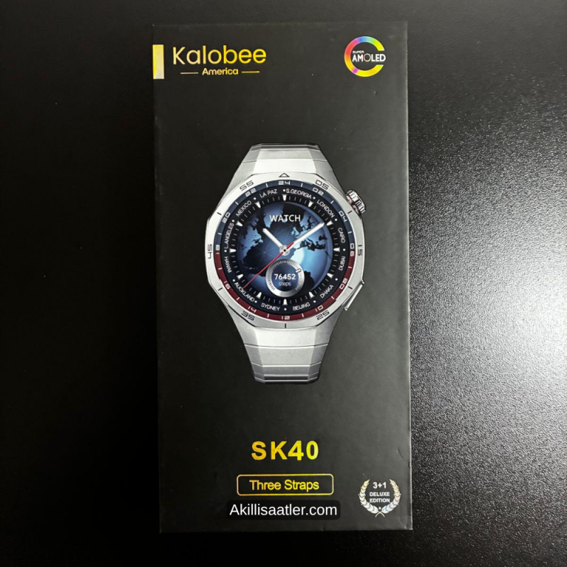 Kalobe SK40 Amoled Erkek Akıllı Saat