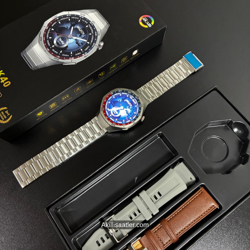 Kalobe SK40 Amoled Erkek Akıllı Saat