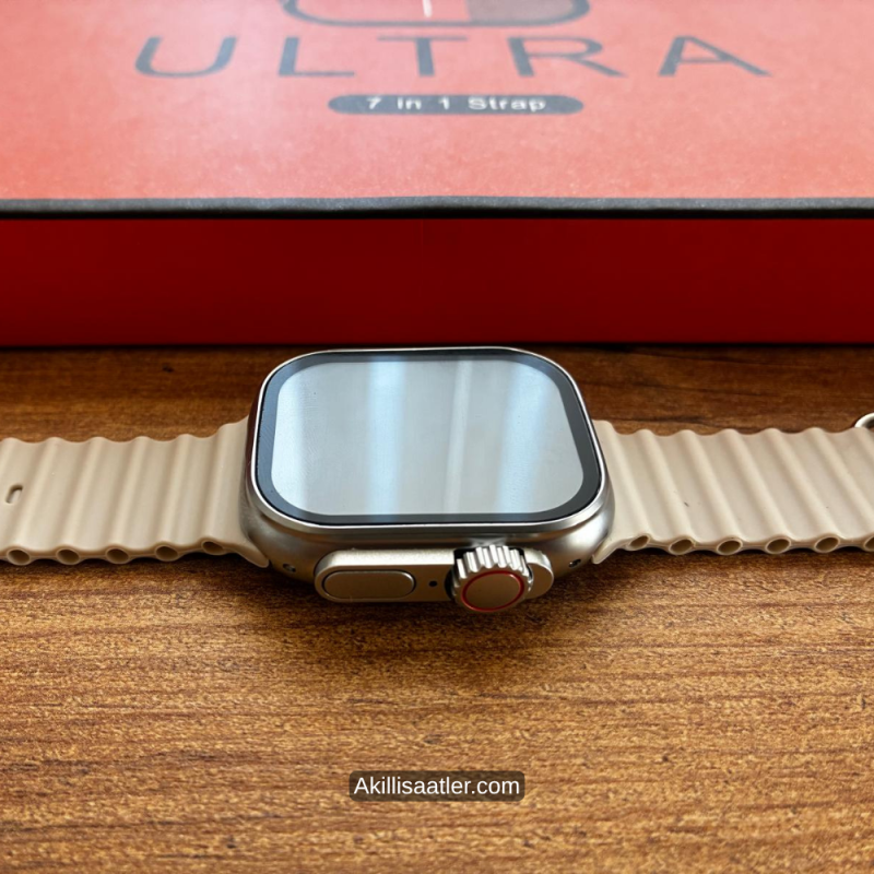 SIPKI Ultra 49mm 7 in 1 Set Hediyelik Unisex Akıllı Saat
